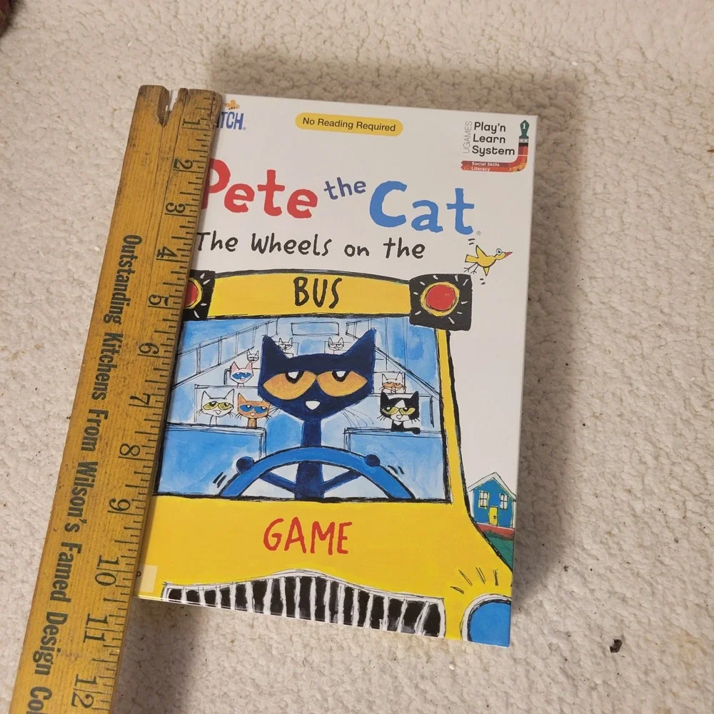 Pete‎ the Cat The Wheels on the Bus Board Game Briarpatch University Games 01258